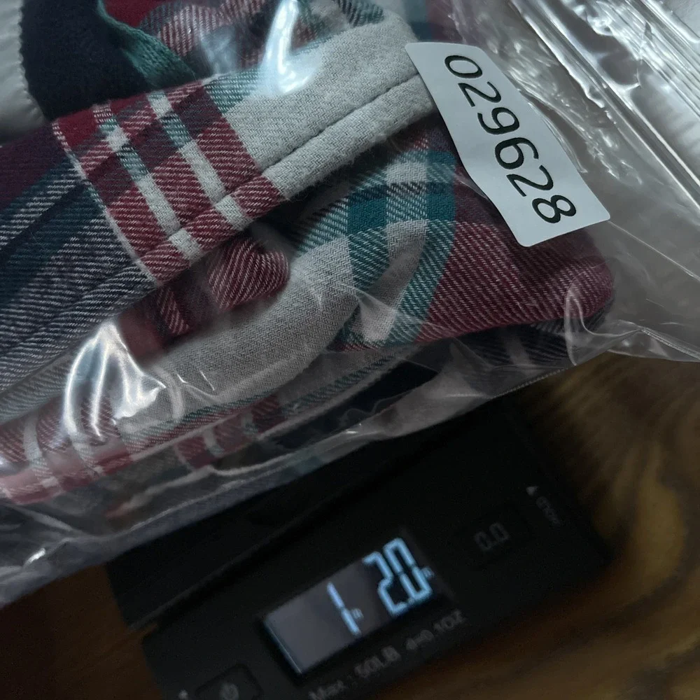 Orvis Shirt Jacket Women Large Red Blue Plaid Fleece Lined Snap Pinnacle Shacket
